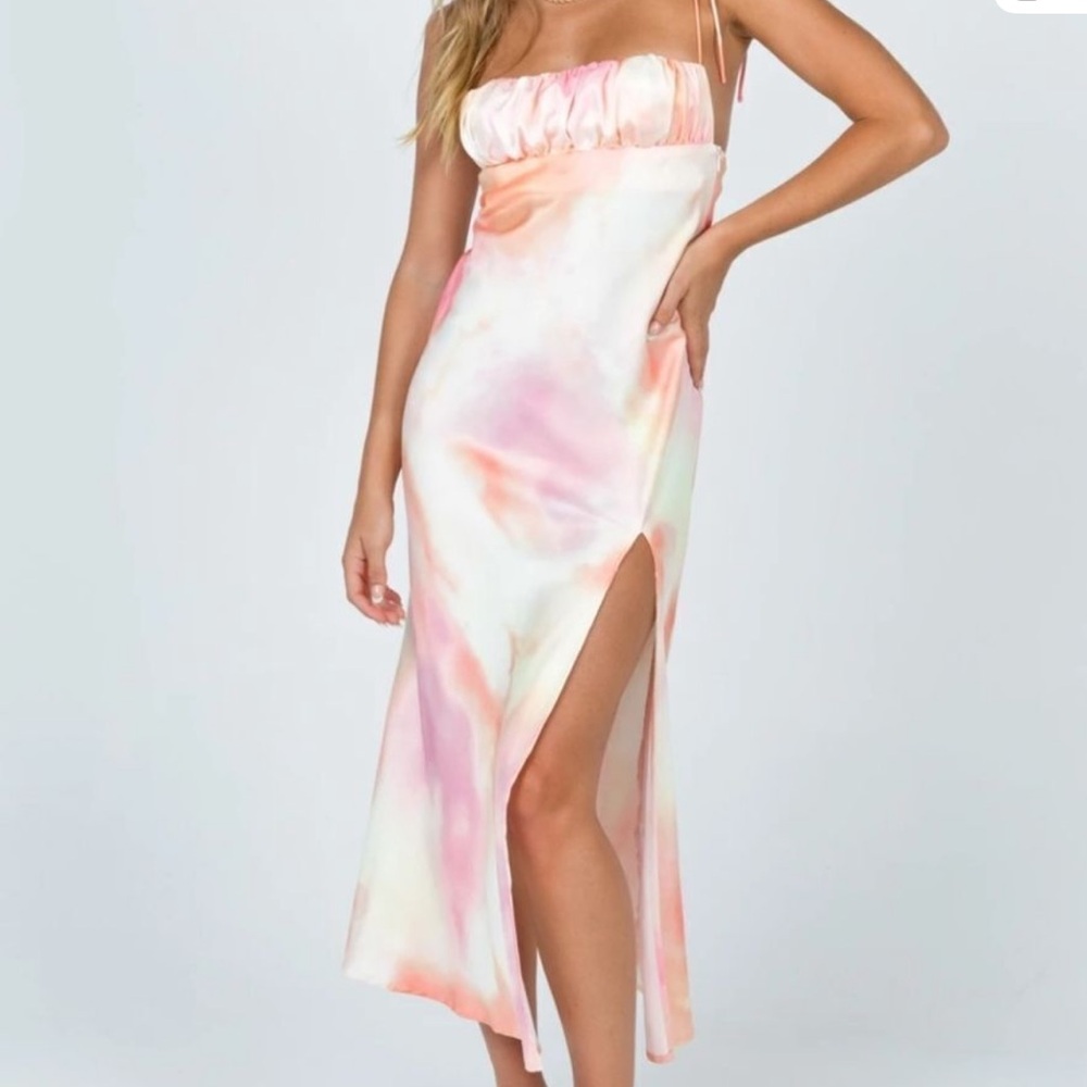 Princess Polly Strapless Pastel Dress